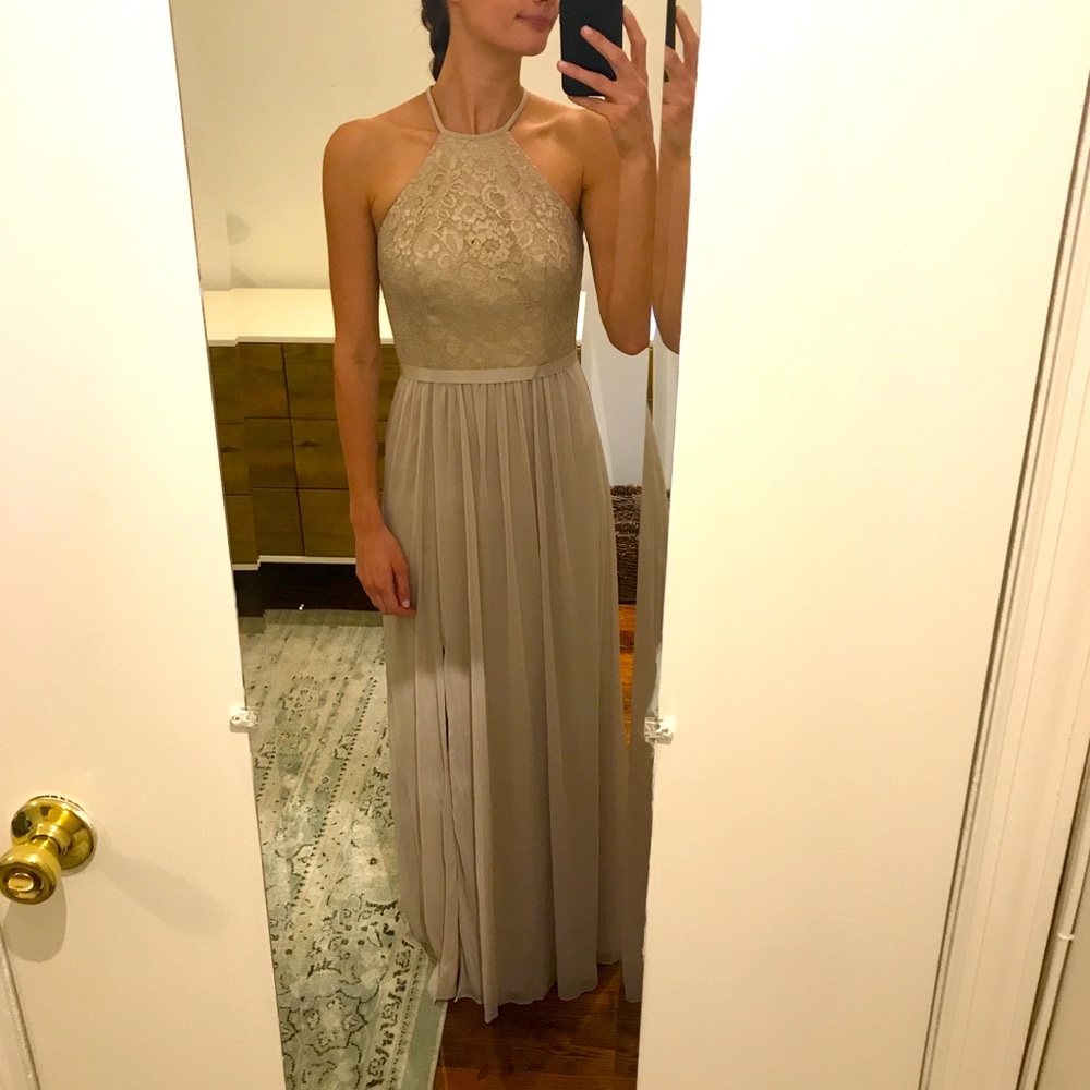 David’s bridal bridesmaids dress size 4